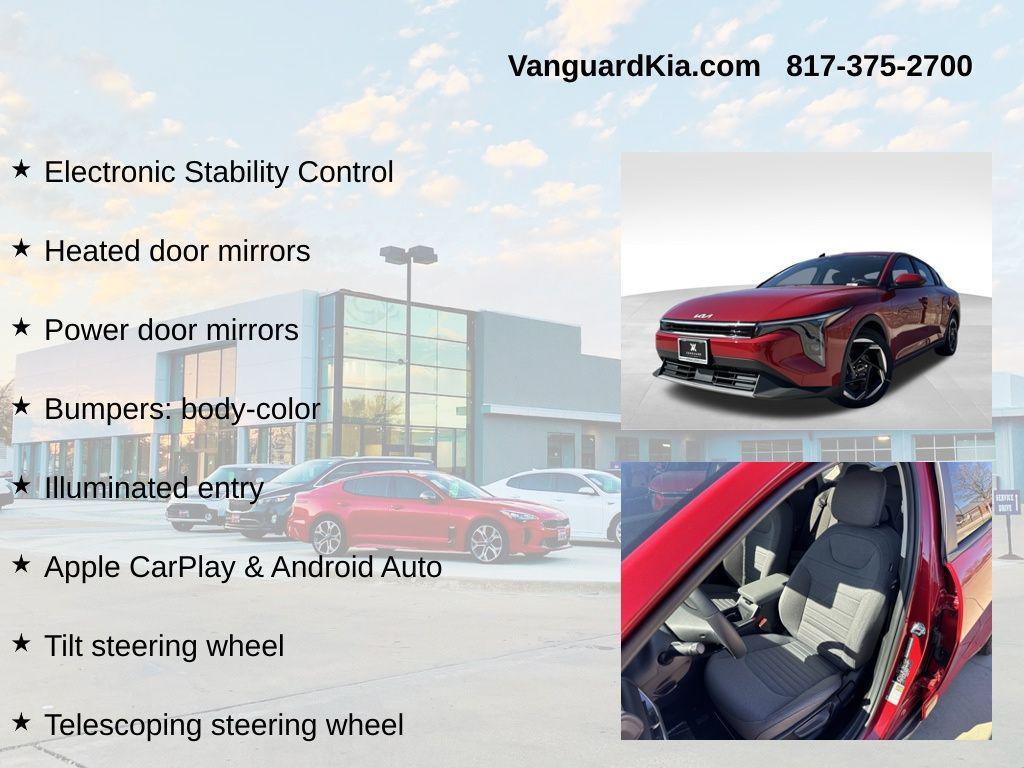 used 2025 Kia K4 car, priced at $23,171