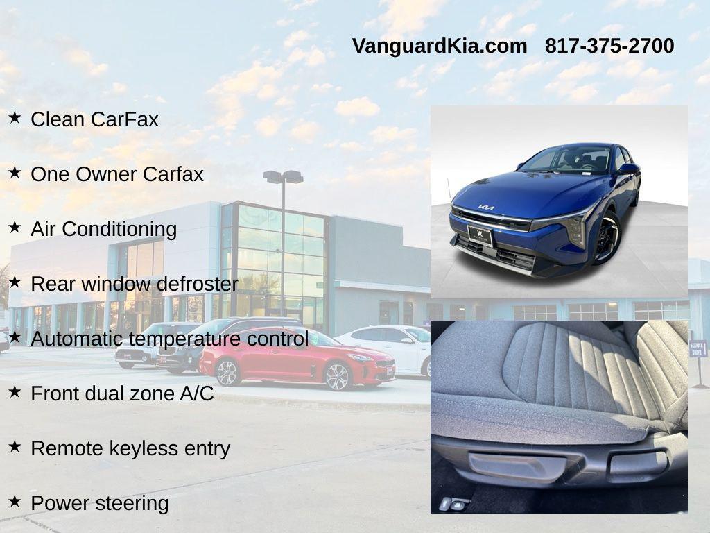 used 2025 Kia K4 car, priced at $22,549