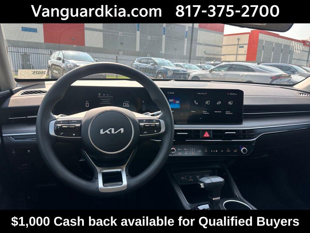 new 2026 Kia K5 car, priced at $26,825