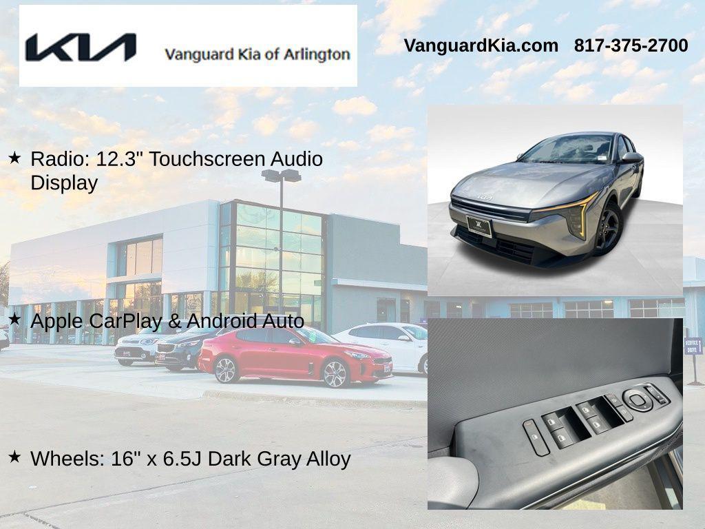 new 2025 Kia K4 car, priced at $22,918