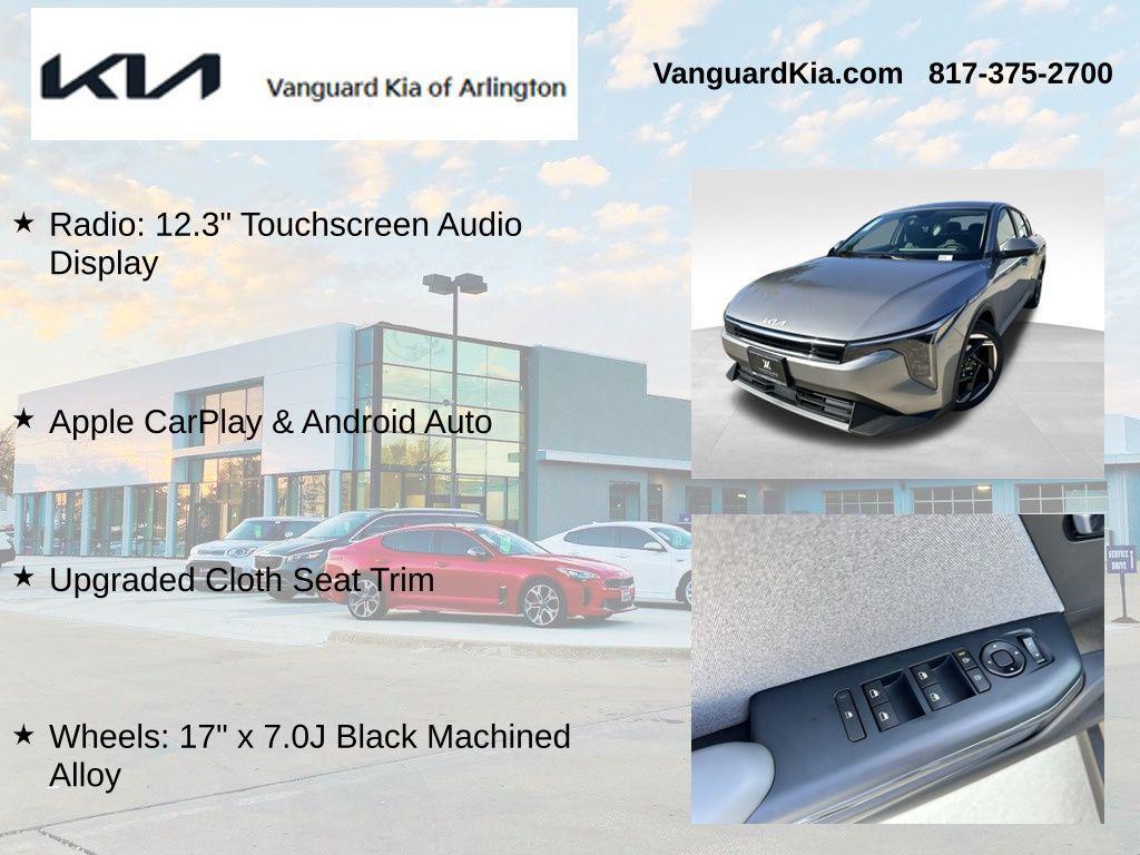 new 2025 Kia K4 car, priced at $23,578