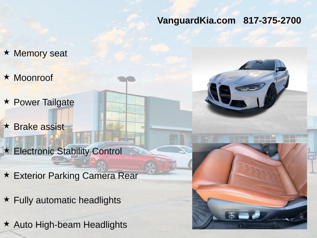 used 2023 BMW M3 car, priced at $76,176