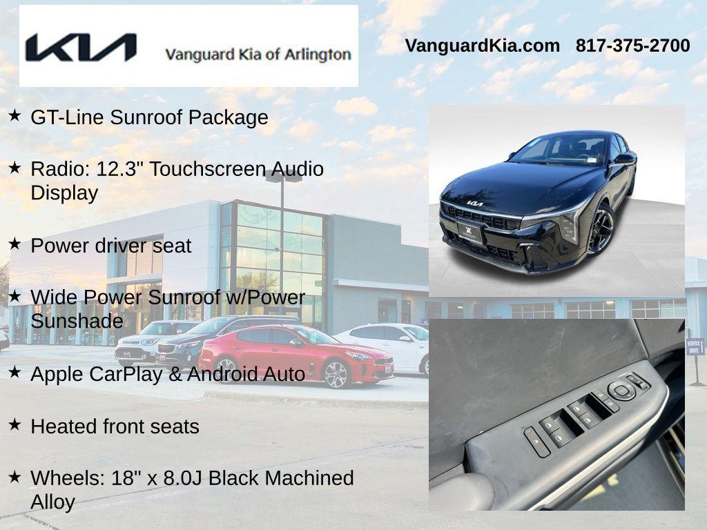 new 2025 Kia K4 car, priced at $25,594