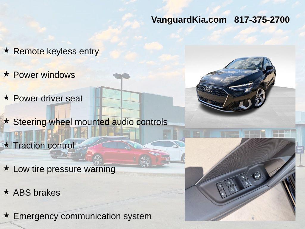 used 2024 Audi A3 car, priced at $22,684