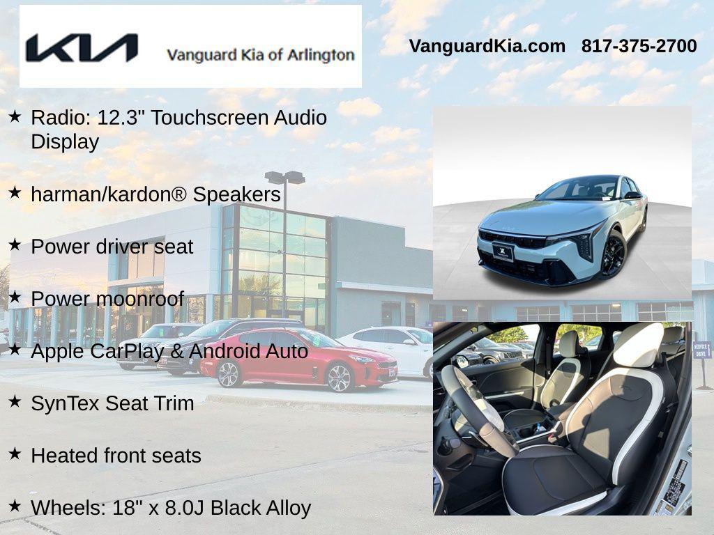 new 2025 Kia K4 car, priced at $27,094