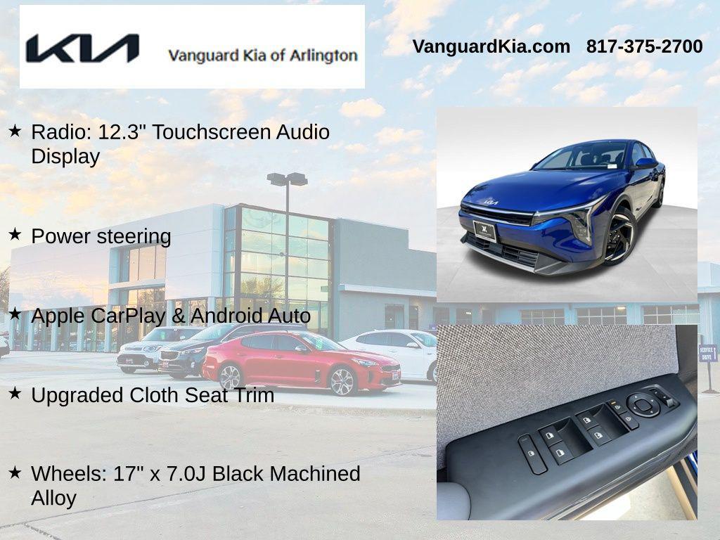 new 2025 Kia K4 car, priced at $23,558