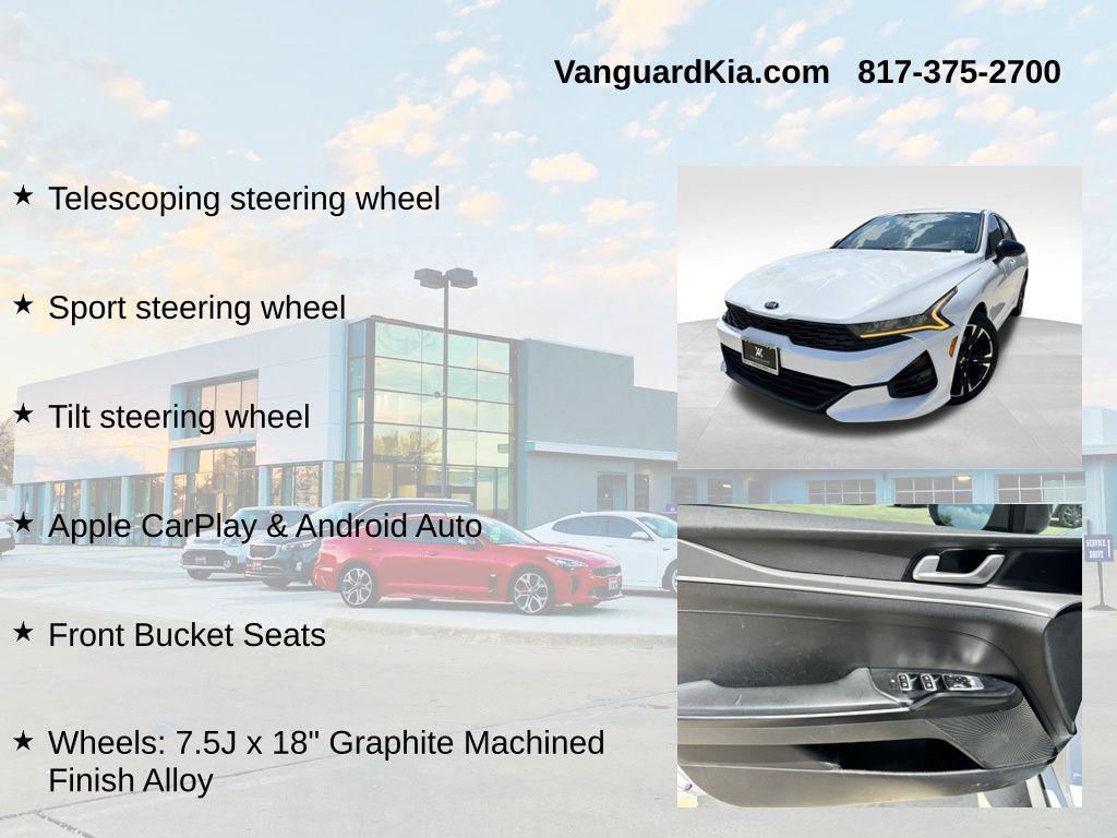 used 2021 Kia K5 car, priced at $19,690