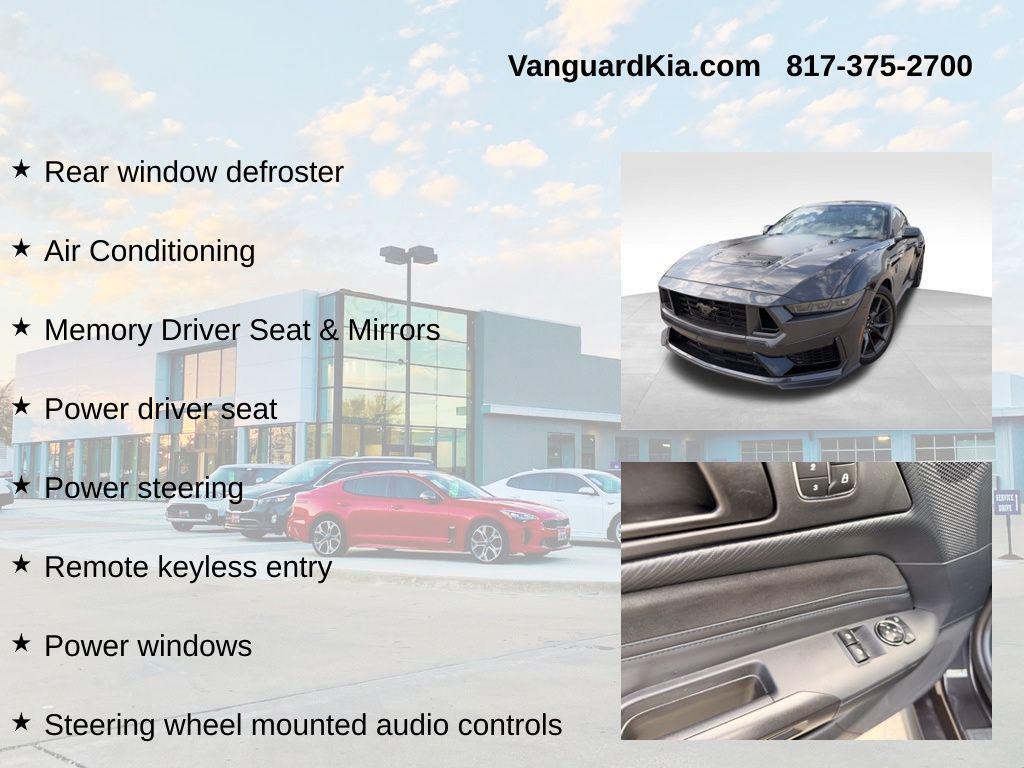 used 2024 Ford Mustang car, priced at $58,499