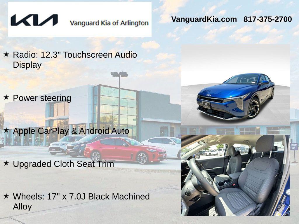 new 2025 Kia K4 car, priced at $23,558