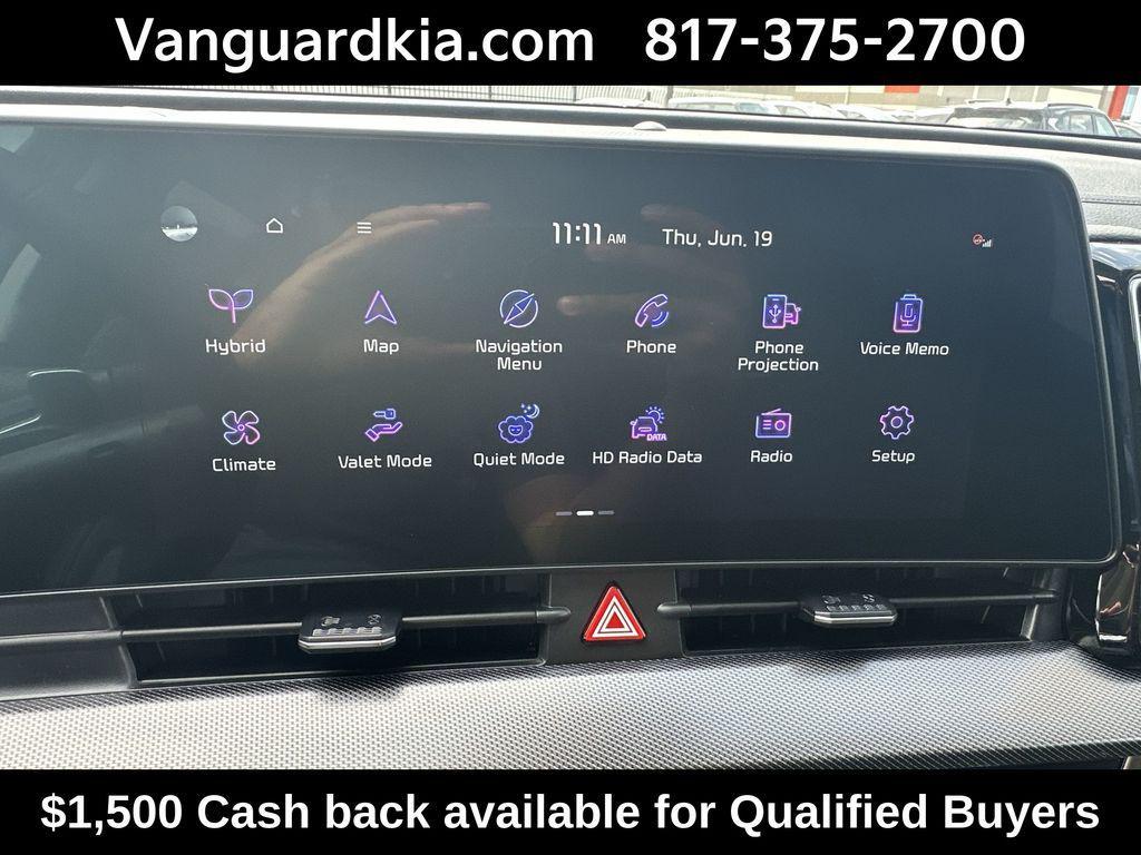 new 2025 Kia Sportage Hybrid car, priced at $36,438