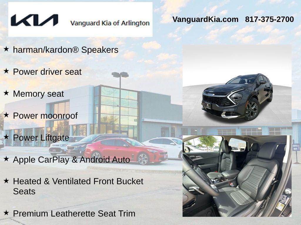 new 2025 Kia Sportage Hybrid car, priced at $36,438