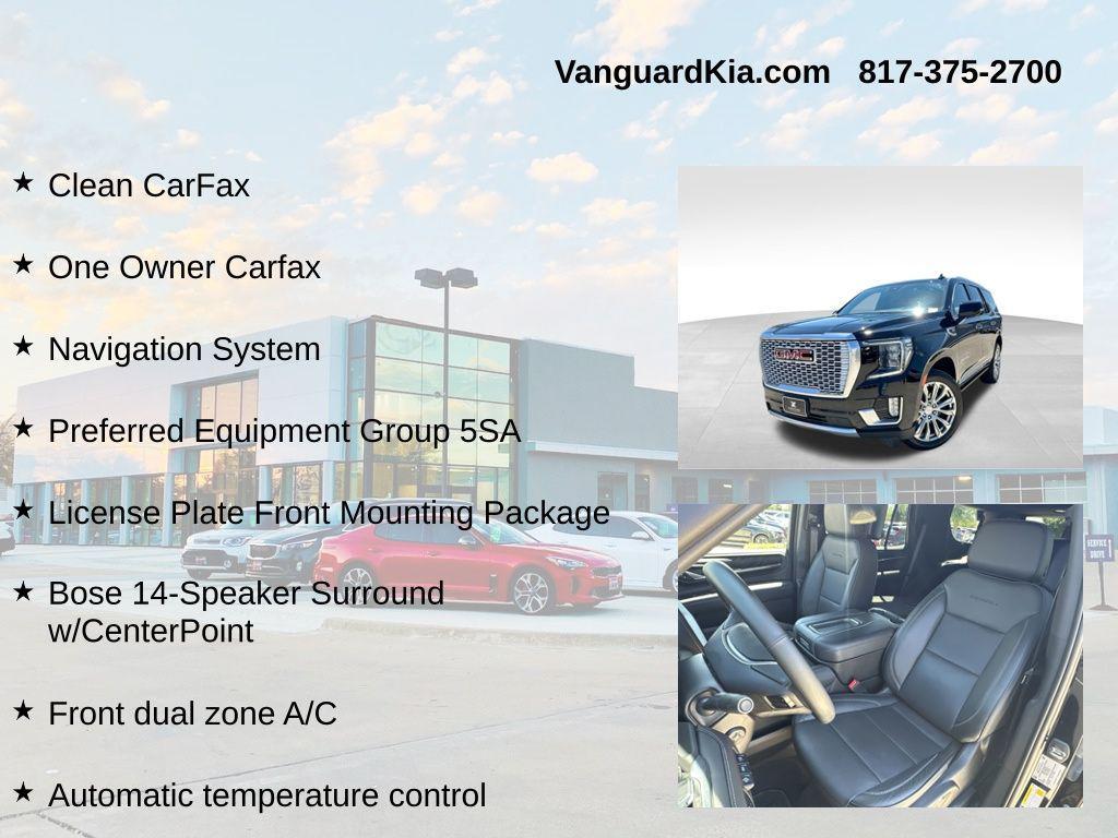 used 2023 GMC Yukon car, priced at $61,125