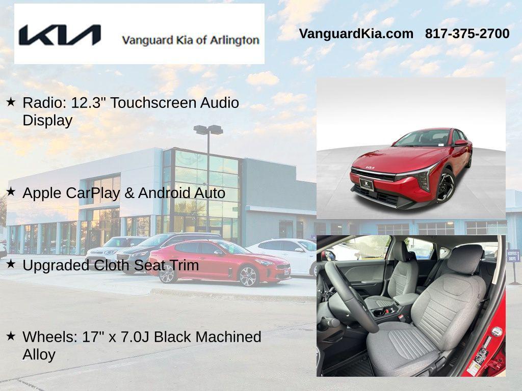 new 2025 Kia K4 car, priced at $23,538