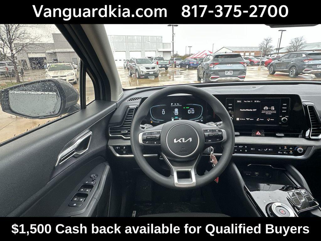 new 2025 Kia Sportage Hybrid car, priced at $27,285
