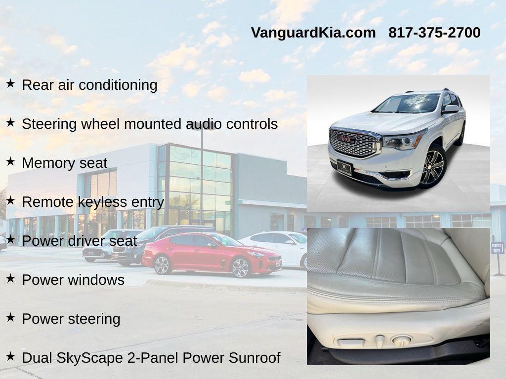 used 2018 GMC Acadia car, priced at $21,013