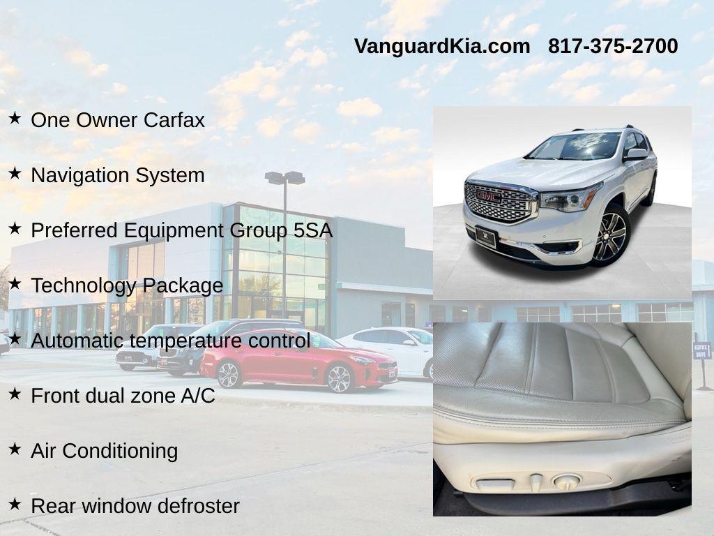 used 2018 GMC Acadia car, priced at $21,013
