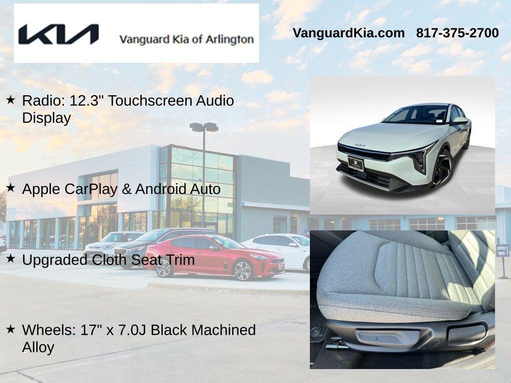 new 2025 Kia K4 car, priced at $23,558