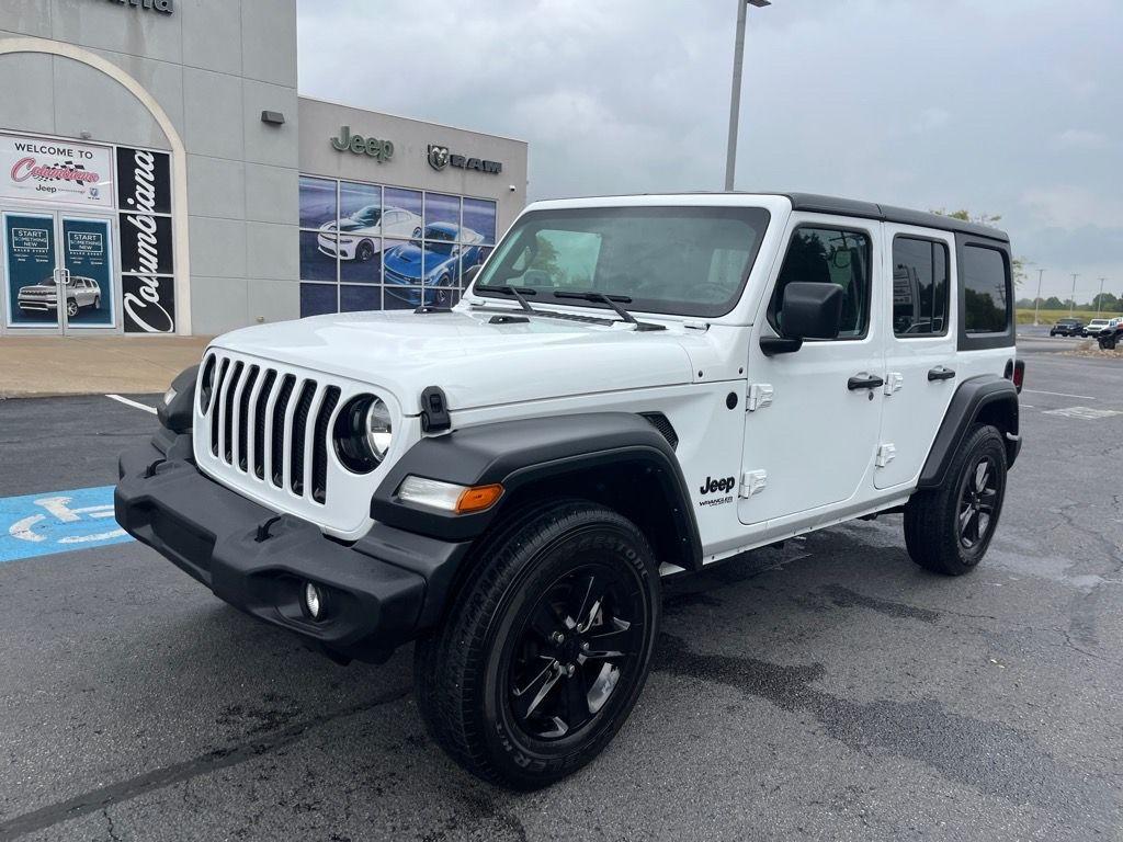 used 2022 Jeep Wrangler Unlimited car, priced at $30,900