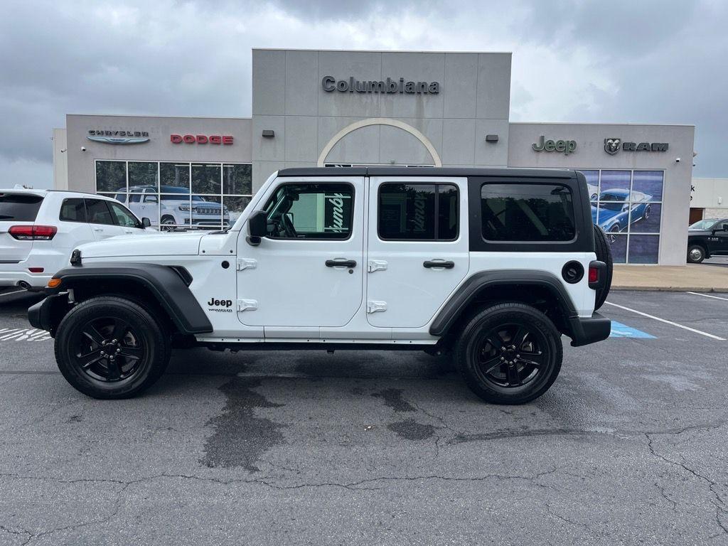 used 2022 Jeep Wrangler Unlimited car, priced at $30,900