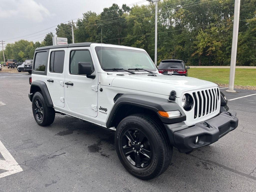 used 2022 Jeep Wrangler Unlimited car, priced at $30,900