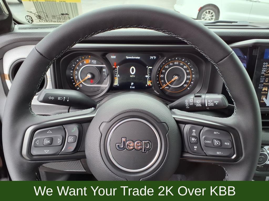 new 2025 Jeep Wrangler car, priced at $42,400