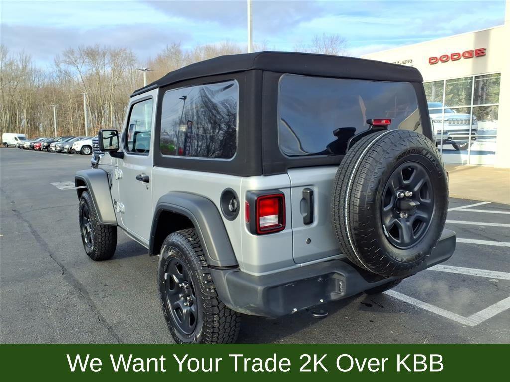 used 2024 Jeep Wrangler car, priced at $27,939