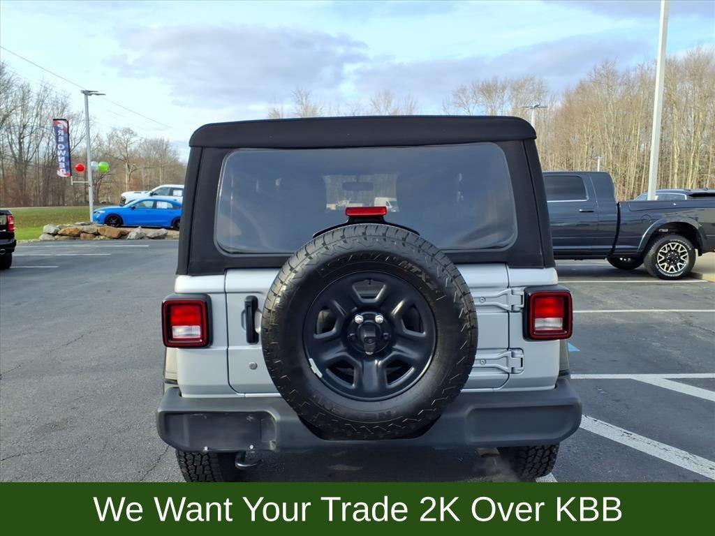used 2024 Jeep Wrangler car, priced at $27,939
