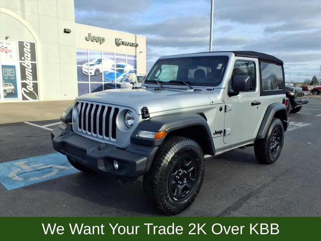 used 2024 Jeep Wrangler car, priced at $27,939