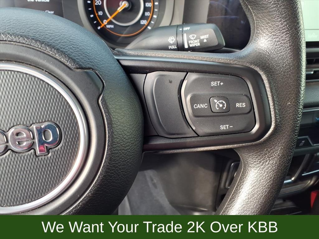 used 2024 Jeep Wrangler car, priced at $27,939