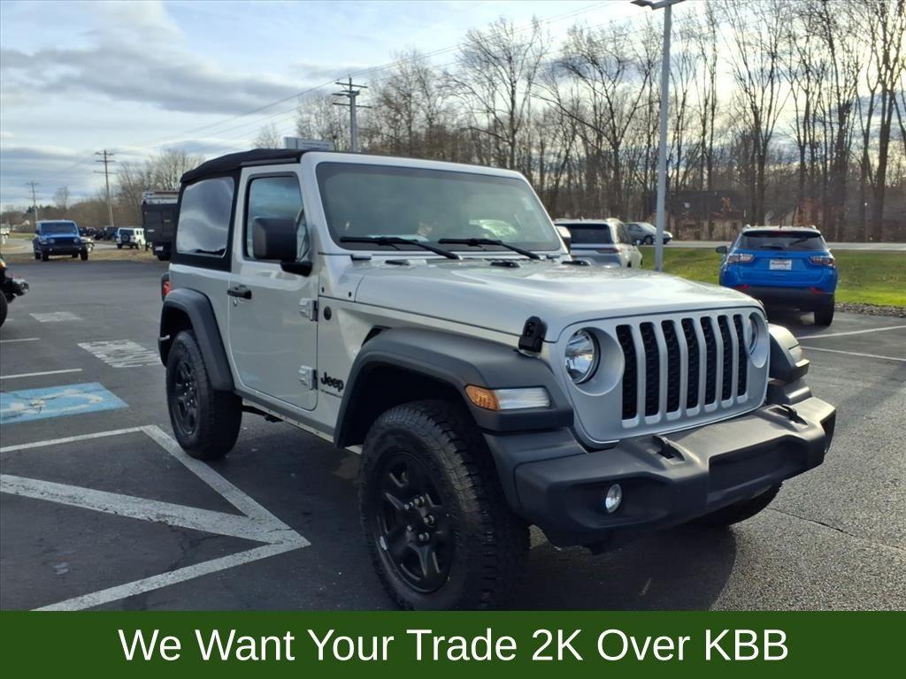 used 2024 Jeep Wrangler car, priced at $27,939