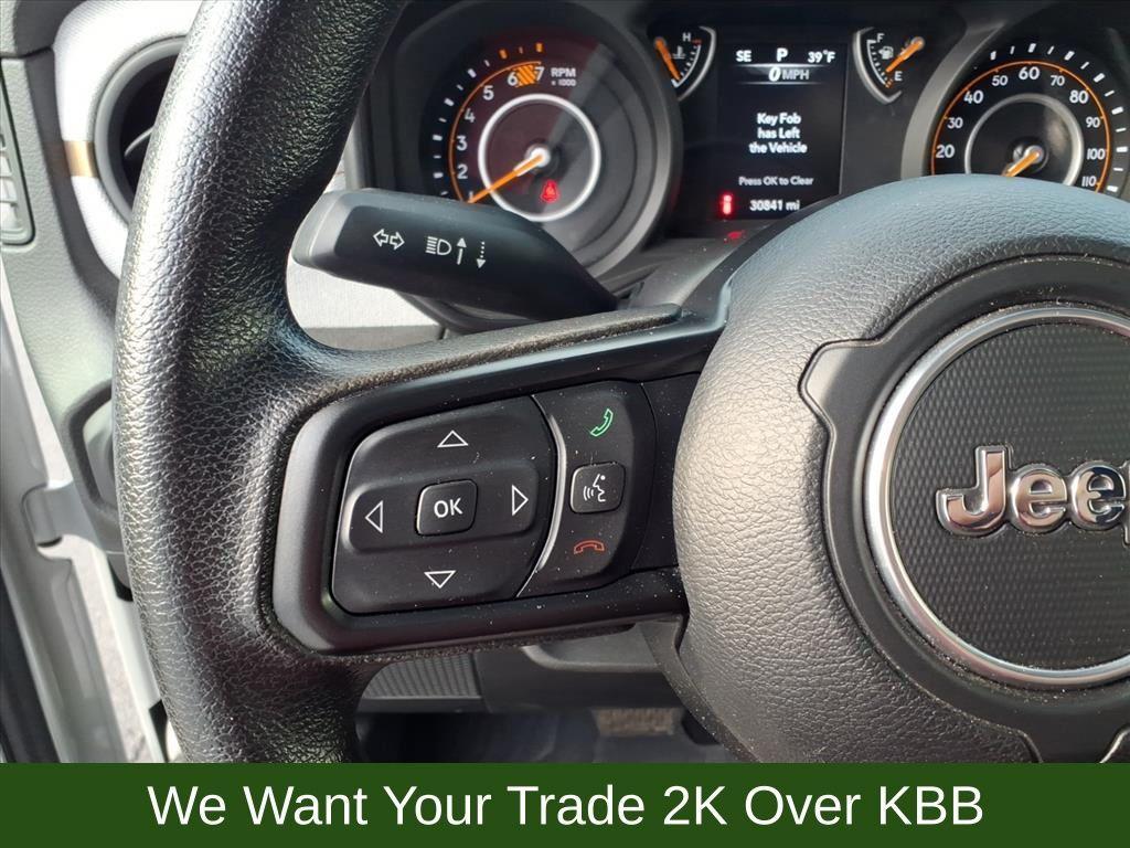 used 2024 Jeep Wrangler car, priced at $27,939