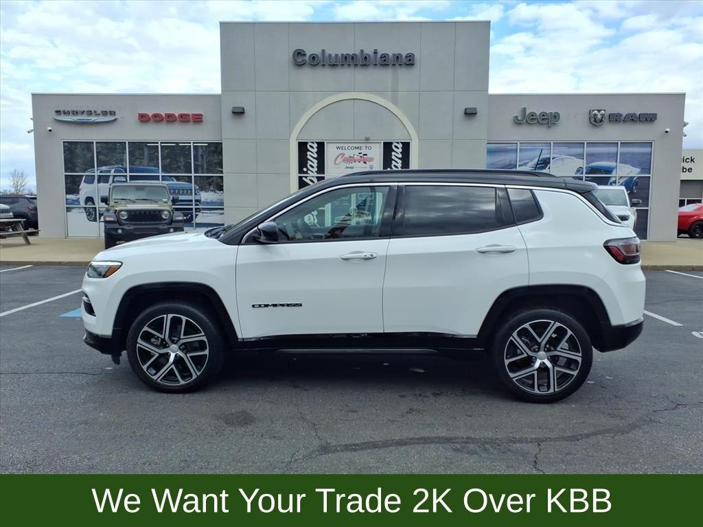 used 2024 Jeep Compass car, priced at $28,500