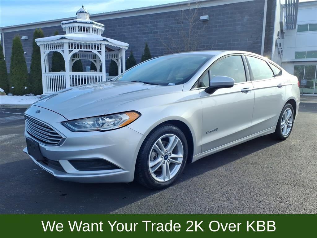 used 2018 Ford Fusion Hybrid car, priced at $17,924