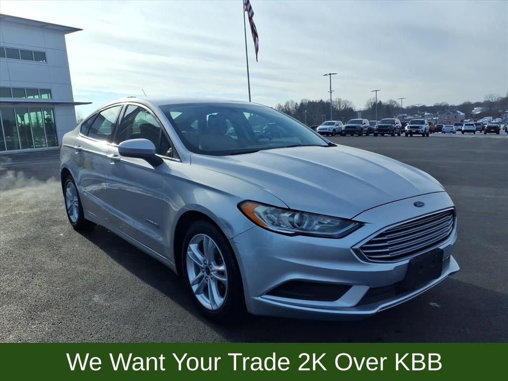 used 2018 Ford Fusion Hybrid car, priced at $17,924