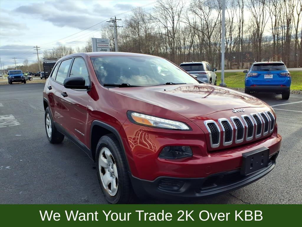 used 2014 Jeep Cherokee car, priced at $5,063
