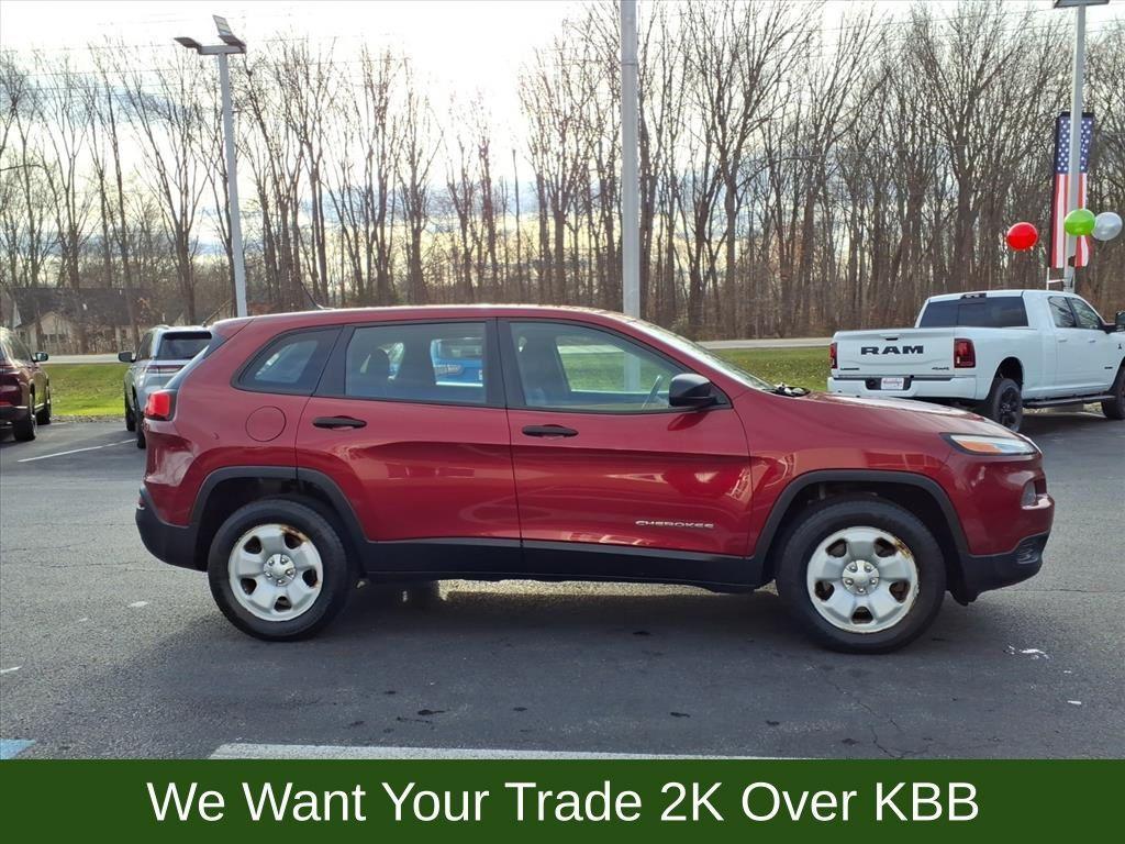 used 2014 Jeep Cherokee car, priced at $5,063