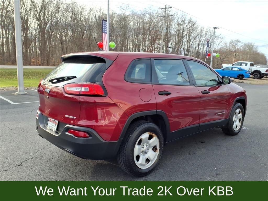 used 2014 Jeep Cherokee car, priced at $5,063