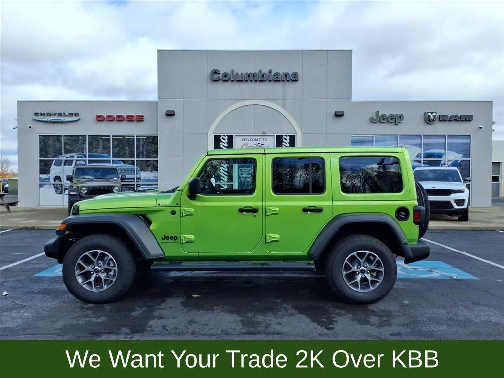 new 2025 Jeep Wrangler car, priced at $43,900