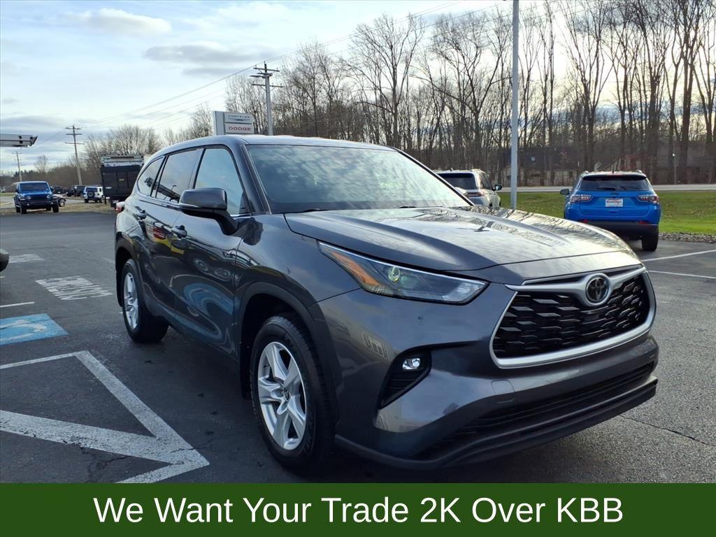 used 2022 Toyota Highlander car, priced at $29,500