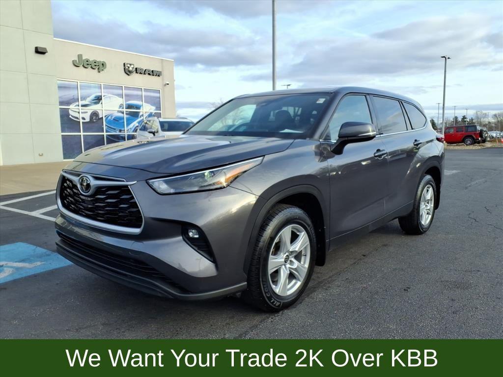 used 2022 Toyota Highlander car, priced at $29,500
