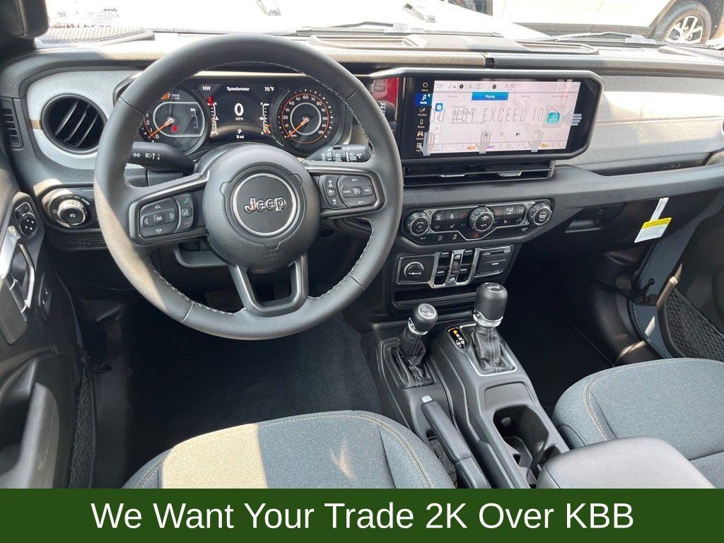 new 2025 Jeep Wrangler car, priced at $42,400