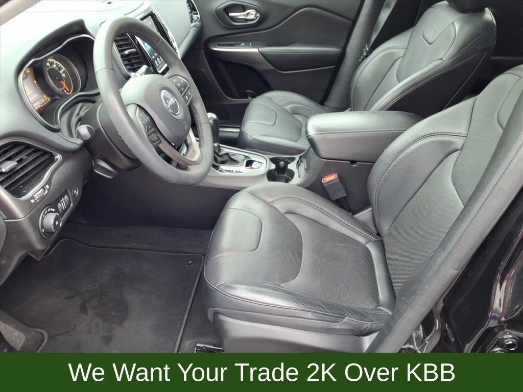 used 2021 Jeep Cherokee car, priced at $23,850