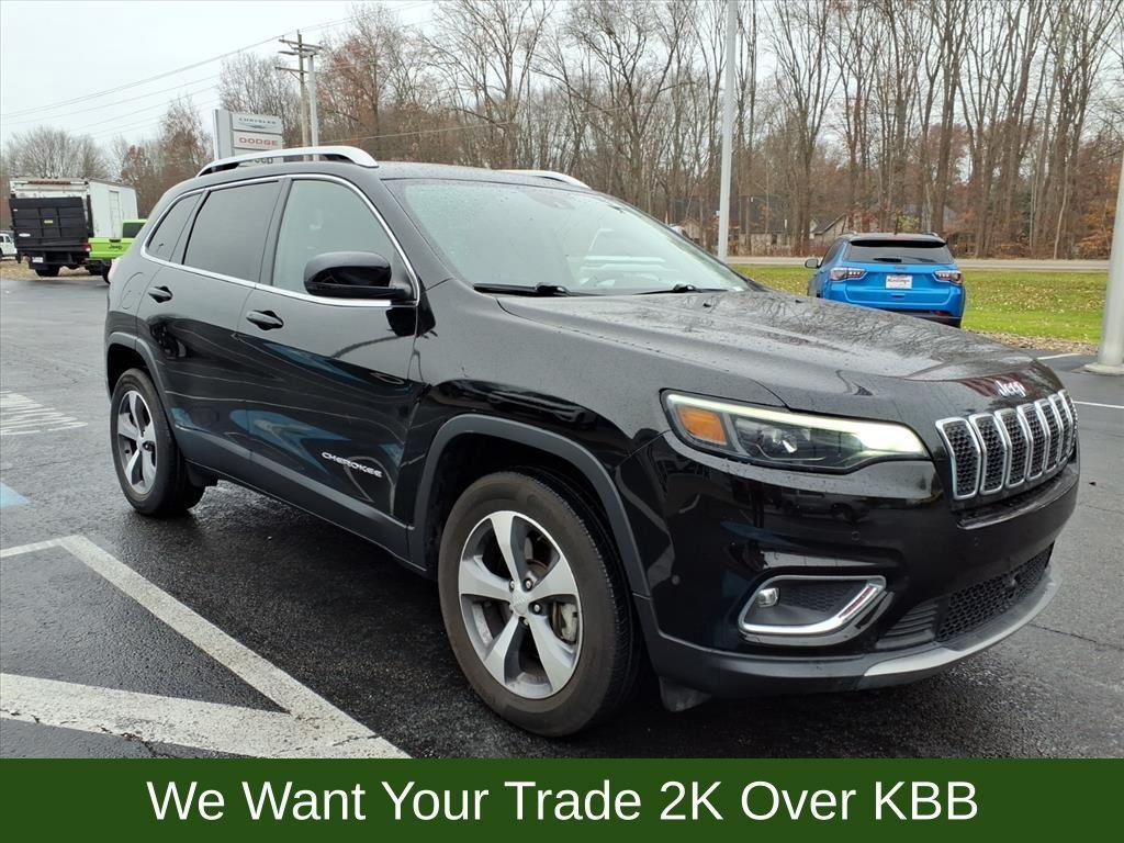 used 2021 Jeep Cherokee car, priced at $23,850