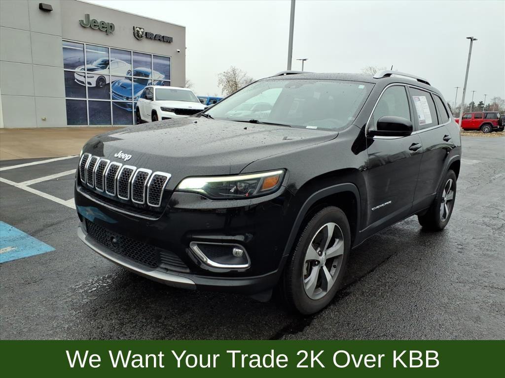 used 2021 Jeep Cherokee car, priced at $23,850