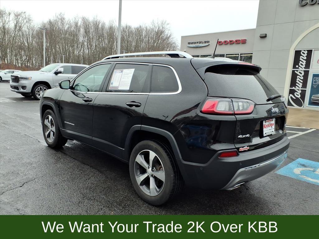 used 2021 Jeep Cherokee car, priced at $23,850