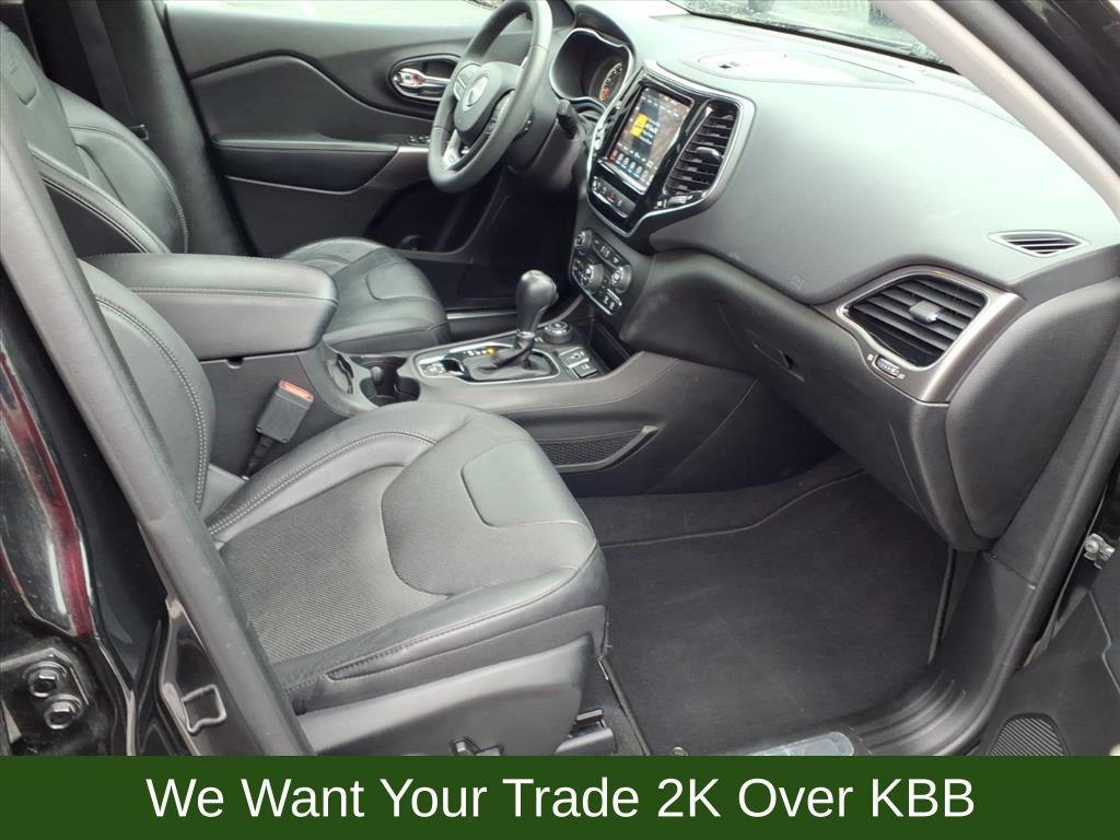 used 2021 Jeep Cherokee car, priced at $23,850
