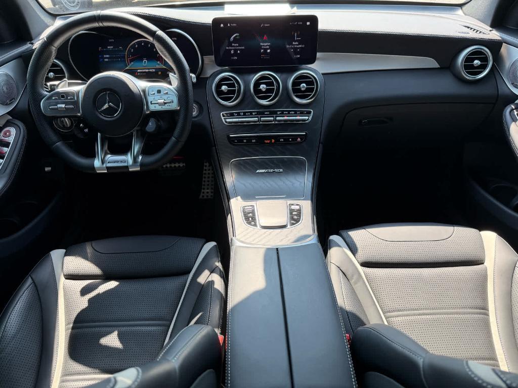 used 2021 Mercedes-Benz AMG GLC 63 car, priced at $73,900
