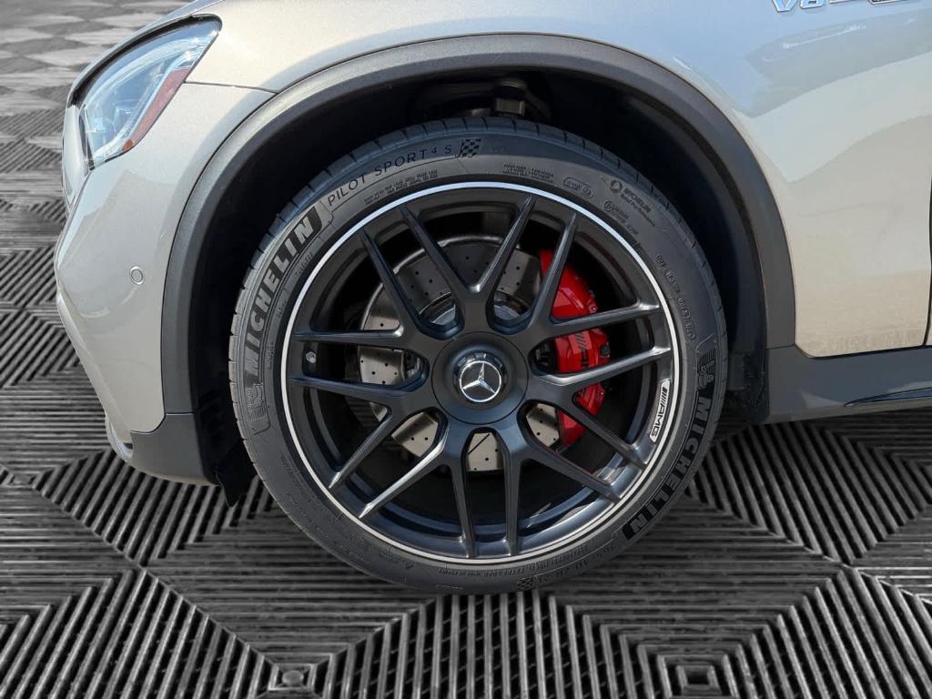 used 2021 Mercedes-Benz AMG GLC 63 car, priced at $73,900