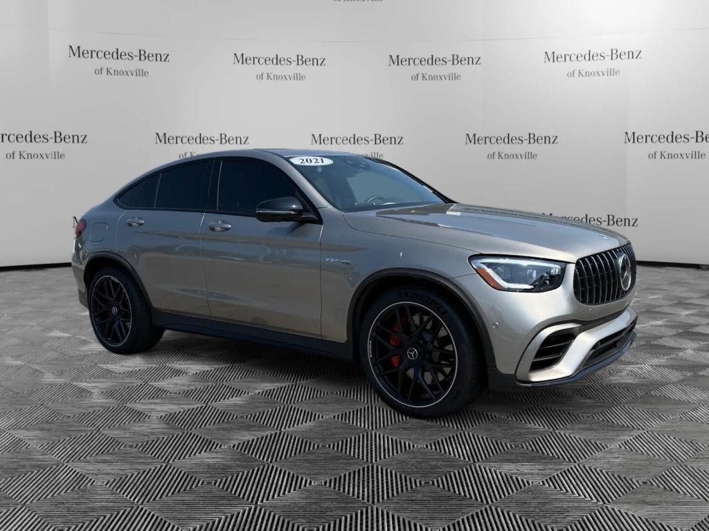 used 2021 Mercedes-Benz AMG GLC 63 car, priced at $73,900