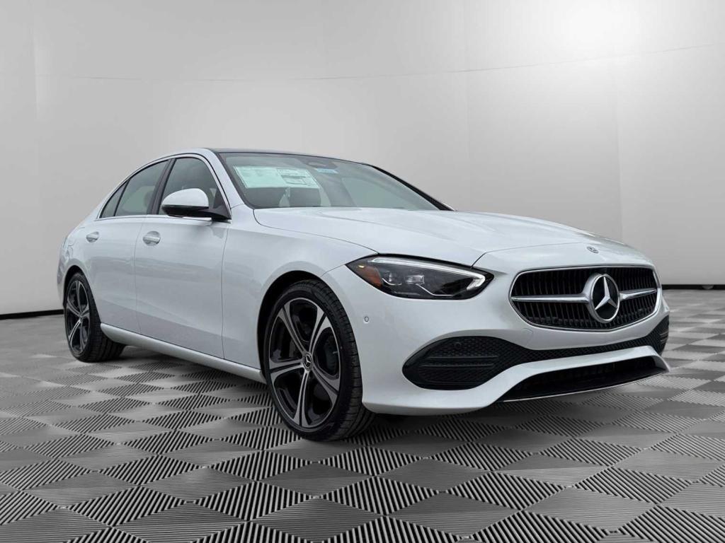 new 2025 Mercedes-Benz C-Class car, priced at $58,745